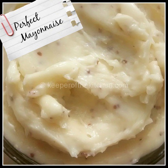 Homemade Mayonnaise