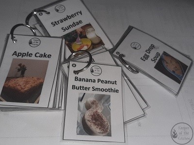 Recipe Cards For Kids 